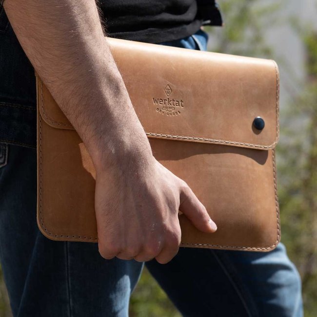 stylish iPad case leather