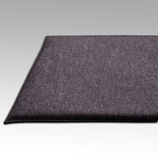 Corner Bench seat cushion with slant made to measure of felt