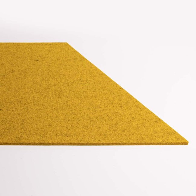 Corner bench pad, custom-made, felt