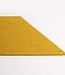 Corner bench pad, custom-made, felt