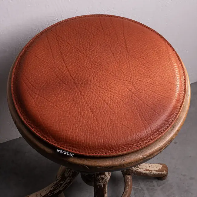 seat cushion leather round