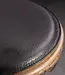round seat cushion in leather