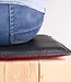square leather seat cushion