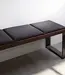 Bench cushion, custom-made with quilting