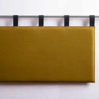 Wall cushion custom size with leather loops, felt Wall cushion custom size with leather loops, felt