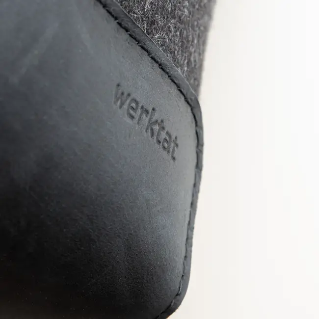 XXL Shopper Tasche aus Filz & Leder