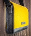 Compact Crossbody bag of wool felt and genuine leather – EMIL
