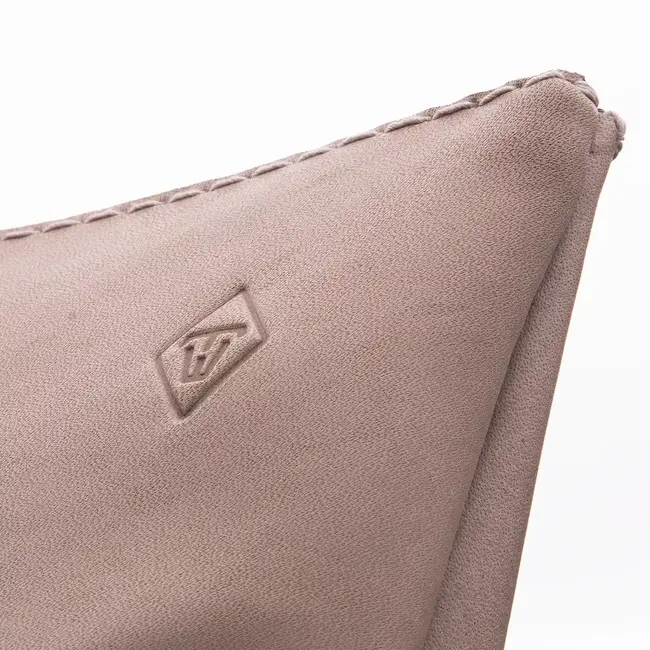 Cosmetic pouch cowhide leather