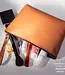 Cosmetic pouch cowhide leather