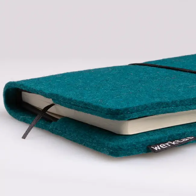notebook with felt cover