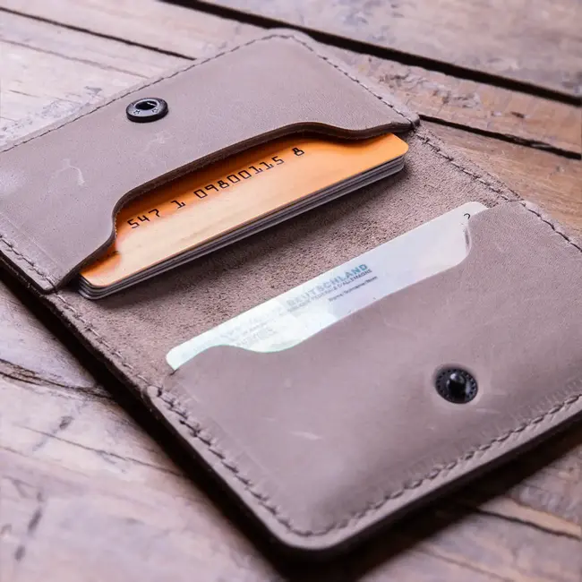 card holder leather