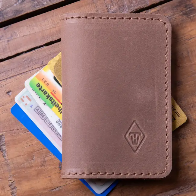 card holder leather