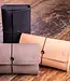 Cable pouch in cowhide leather