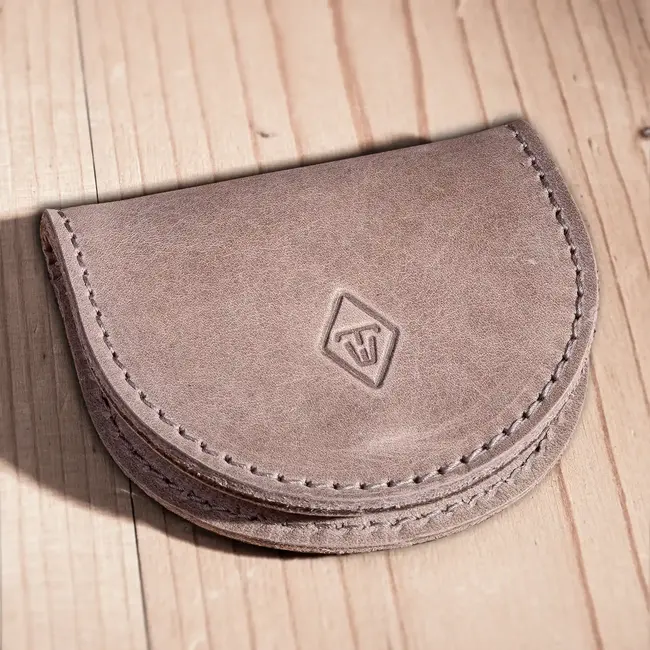 coin purse horseshoe leather