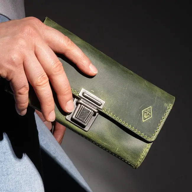 Geldbörse Leder Damen