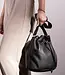 bucket bag of leather