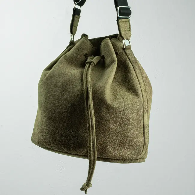Bucket Bag aus Leder
