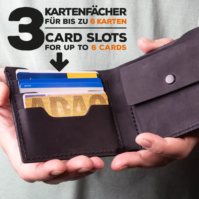 Men's leather wallet