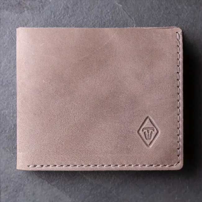 Bifold of leather