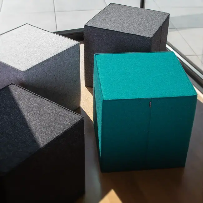 Seat cube felt