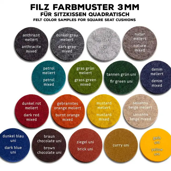 Leather seat cushion square