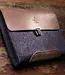Spacious notebook case a large compartment for accessories
