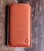 iPhone leather sleeve made from premium vegetable-tanned leather