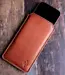 iPhone leather sleeve made from premium vegetable-tanned leather