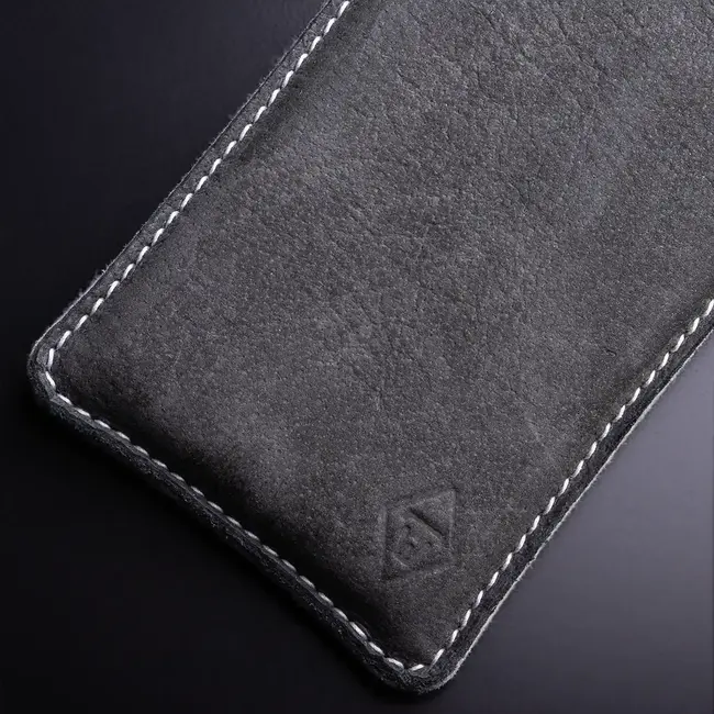 Handy Hülle aus Nubuk-Leder