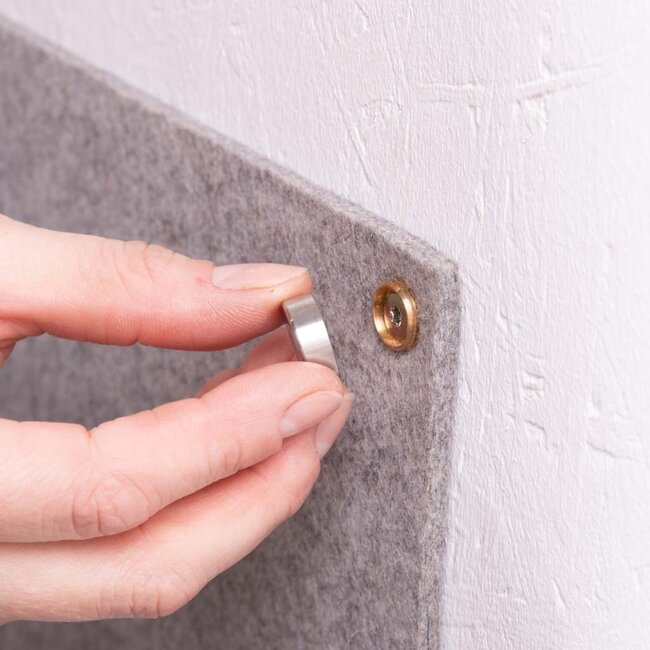 Screw caps – mounting hardware for felt