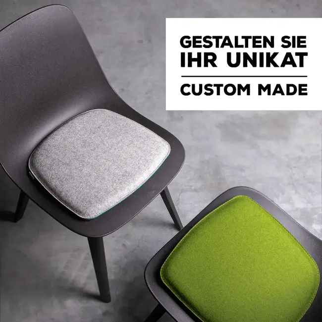 Sitzkissen passend für IKEA ODGER aus Filz