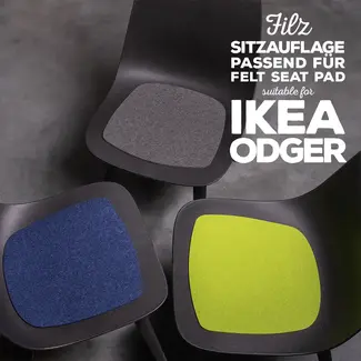 Stuhlauflage für ODGER von Ikea passend – Filz