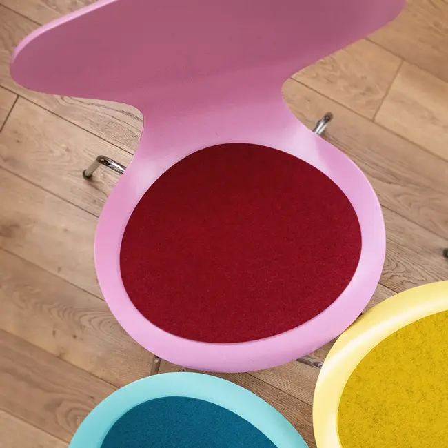 Sitzauflage aus Filz passend für Fritz Hansen Serie 7