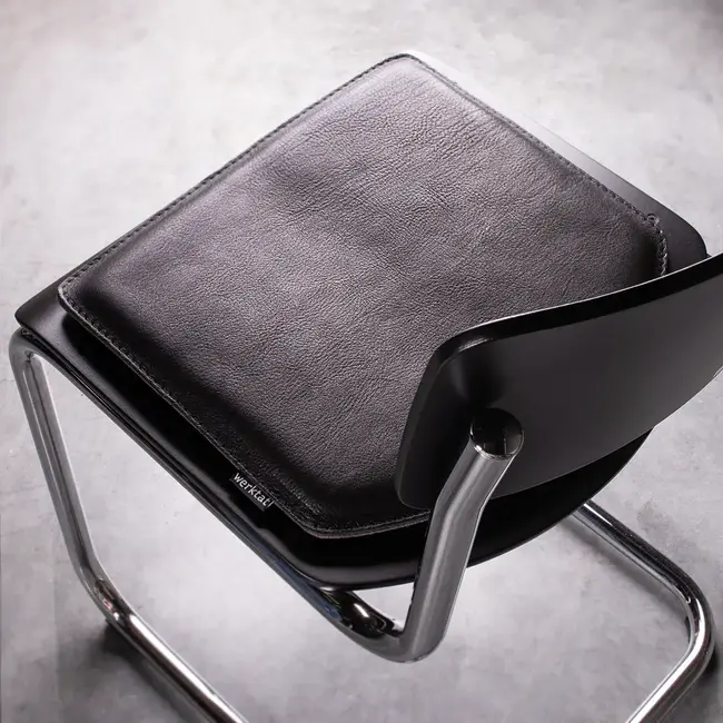 Stuhlkissen aus Leder passend für Thonet S 43