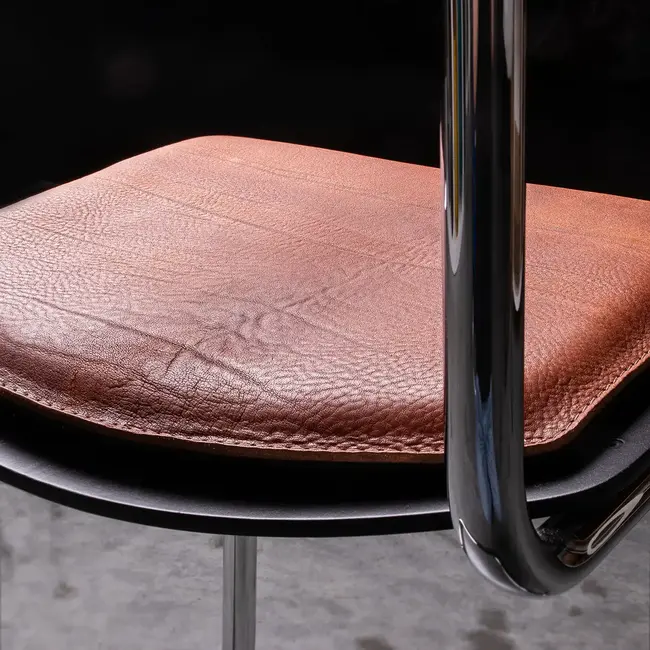 Stuhlkissen aus Leder passend für Thonet S 43