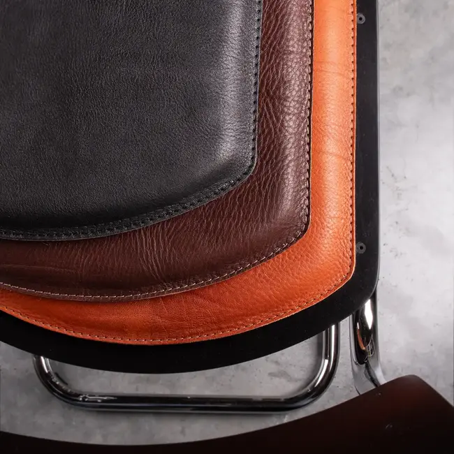Sitzkissen aus Leder für Thonet S 43