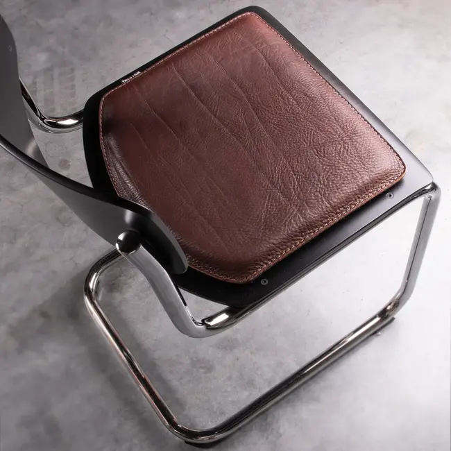 Stuhlkissen aus Leder passend für Thonet S 43