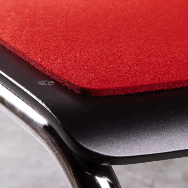 Seat pad of felt suitable for Thonet S 43