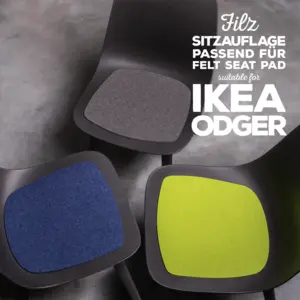 Stuhlauflage für ODGER von Ikea passend – Filz