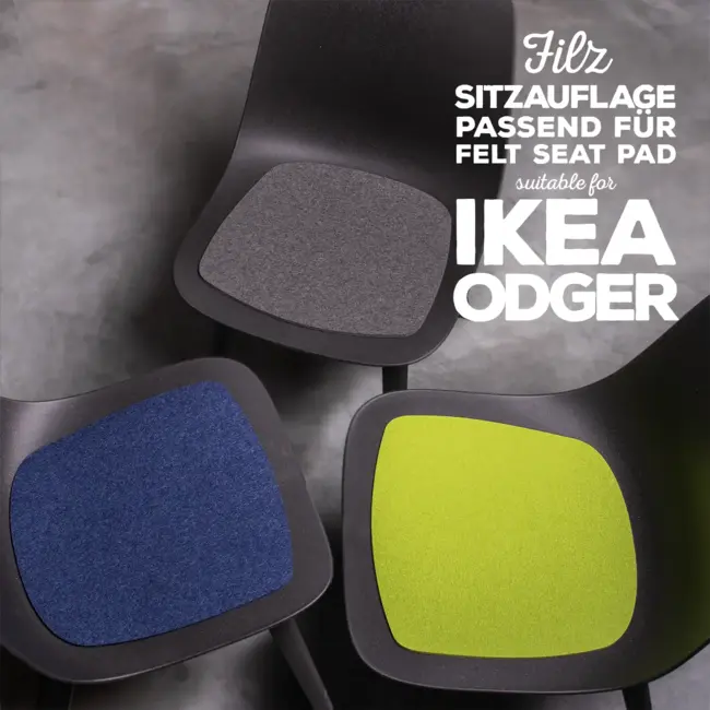 Chair pad for ODGER by Ikea suitable – felt