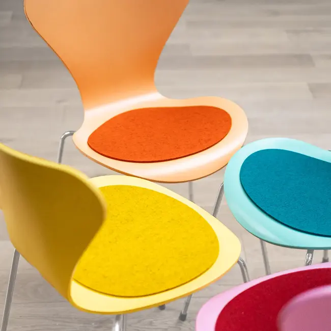 Seat pad of felt suitable for Fritz Hansen Series 7