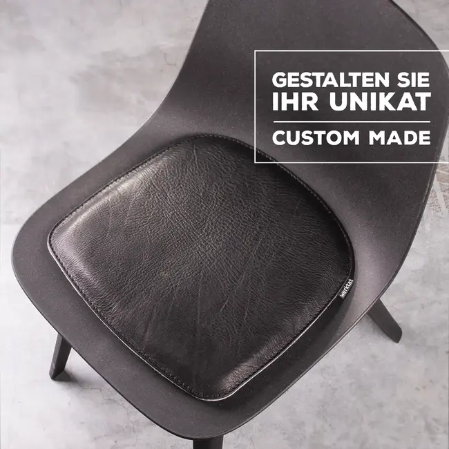 Sitzkissen aus Leder für Odger von Ikea