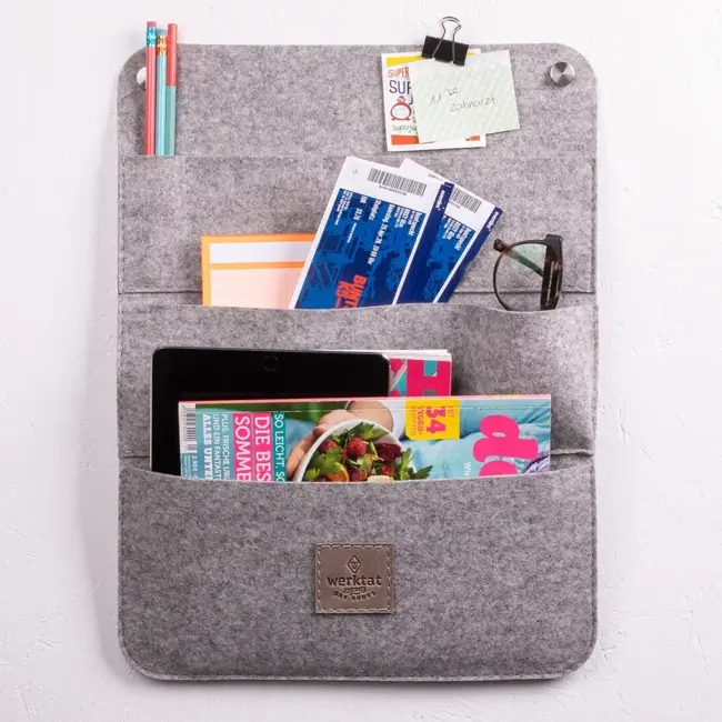 Wandtasche aus Filz