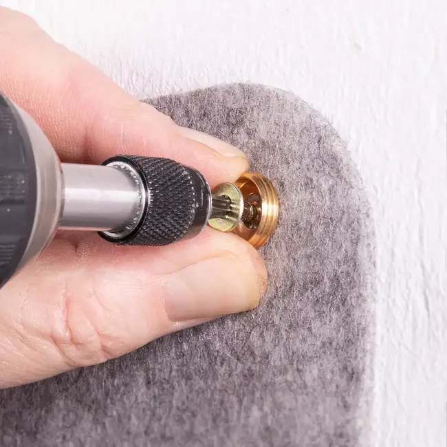 Hanging bag made of felt