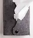 Tissue box felt cover