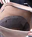 Rolltop Rucksack aus Wollfilz & Rindleder