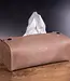 Taschentuchbox Hülle aus Leder