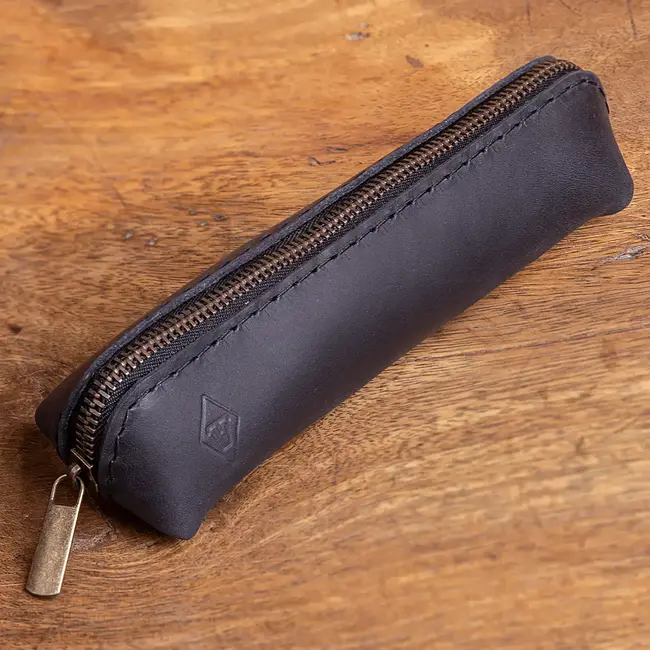 Stiftemäppchen klein aus Leder