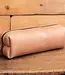 leather pencil case in brown, green, gray or red