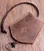 Key case bell of leather